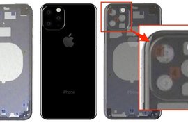 Thiết kế bộ khung iPhone 11 mới lộ ra hầu như xác nhận máy sẽ có cụm camera vuông?