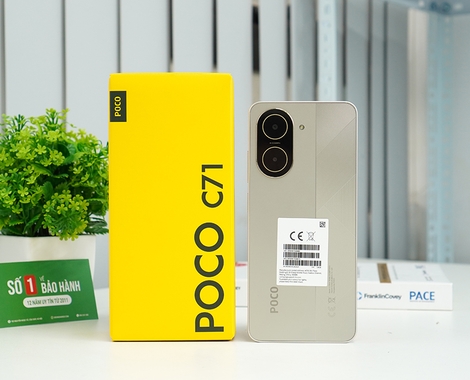 Trên tay đánh giá Xiaomi POCO C71: Màn hình lớn 120Hz, pin khủng 5200mAh mà giá chỉ hơn 2 triệu