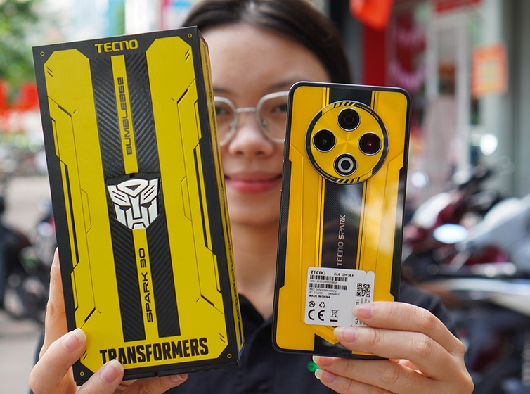 Tecno Spark 30 BumbleBee – Phiên bản Transformers “cháy” nhất phân khúc giá rẻ