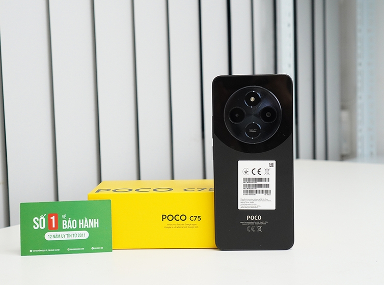 Trên tay ngay Xiaomi Poco C75: Chiếc điện thoại giải trí trọn vẹn chỉ hơn 2 triệu đồng