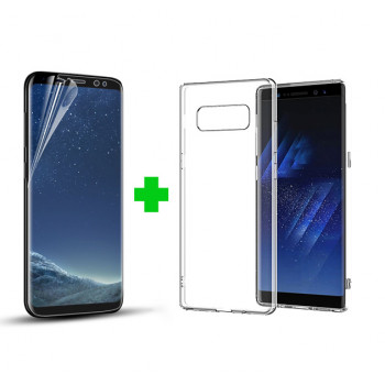 Combo Dán màn + Ốp siêu chống sốc trong suốt điện thoại Samsung