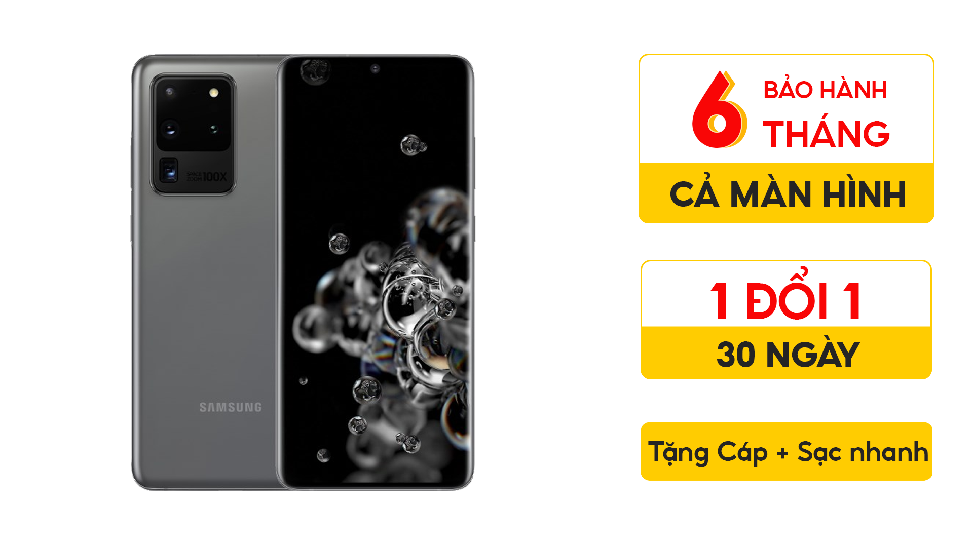 Samsung S20 Ultra Mỹ 2 SIM cũ (Đẹp 99%)
