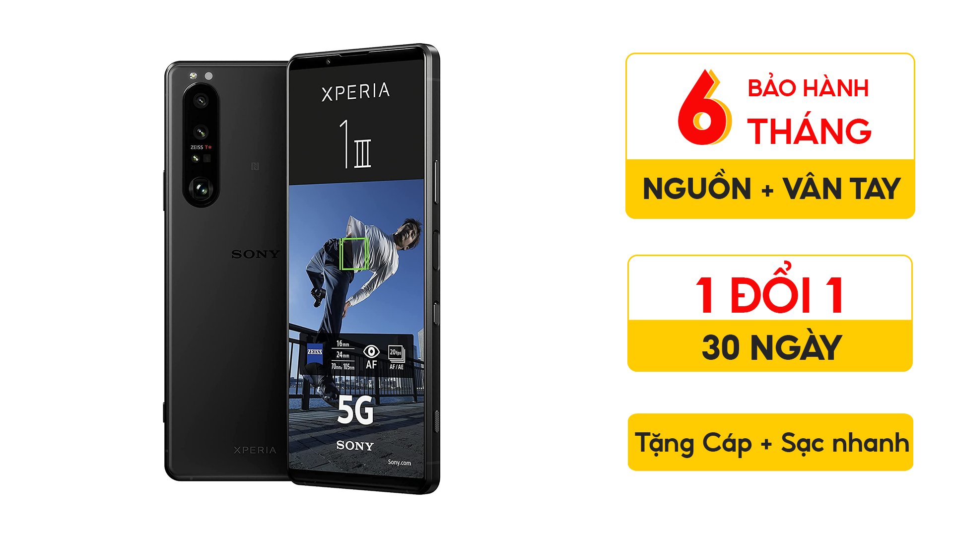 Sony Xperia 1 III - Mark 3 2 SIM Mới