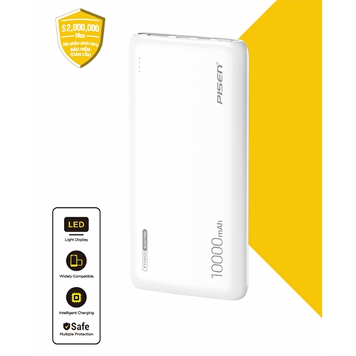 Sạc dự phòng PISEN Power Electric 10000mAh
