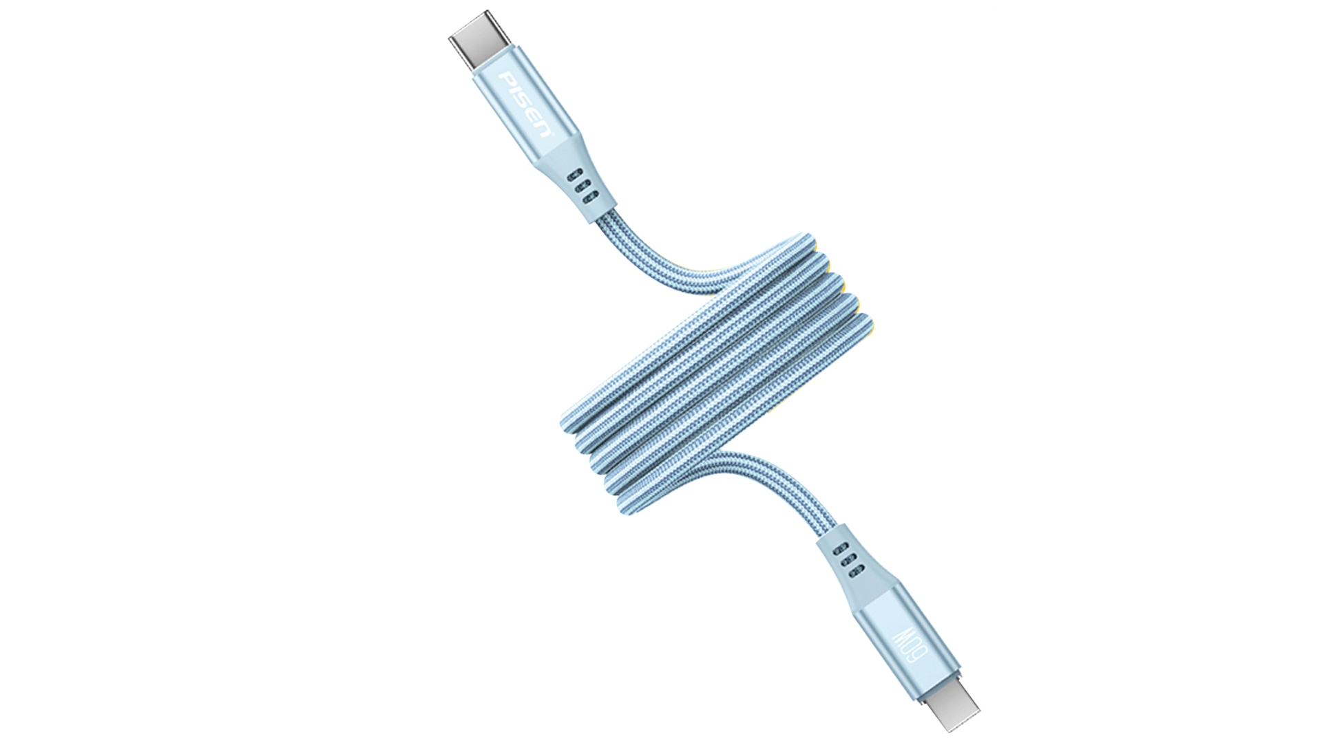 Cáp PISEN PRO MagiPi Magloop tự thu gọn USB-C 60W 1m