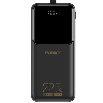 Sạc dự phòng PISEN Semi Mirror 22.5W 30000mAh
