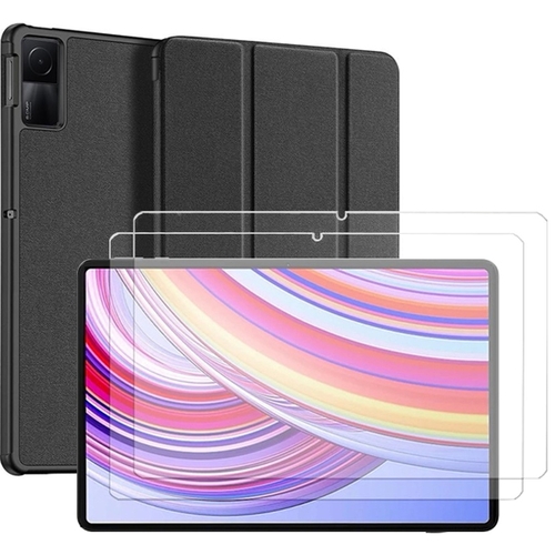 Combo Bao da + Cường lực Redmi Pad