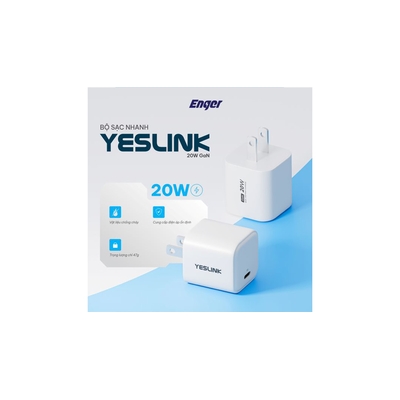 Củ sạc nhanh Yeslink 20W chính hãng