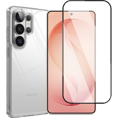 Combo Dán màn + Ốp lưng trong suốt điện thoại Samsung Galaxy S26 Ultra
