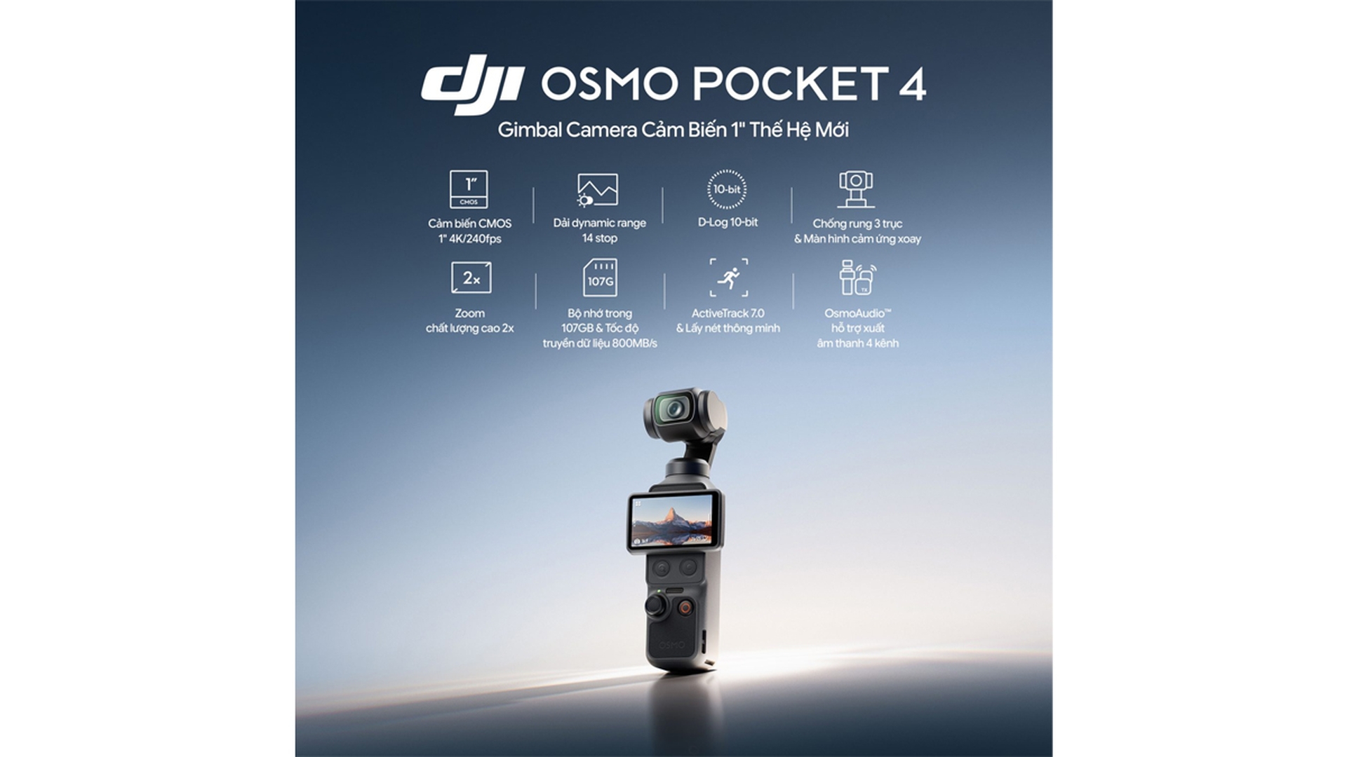 DJI Osmo Pocket 4 Chính hãng