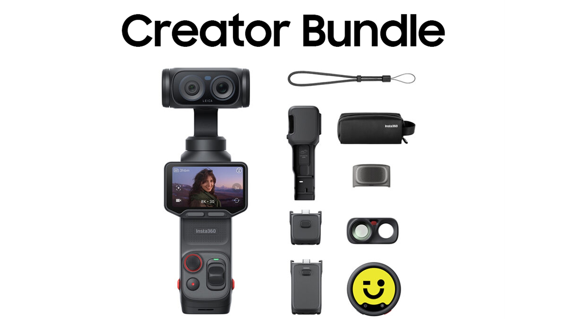 Camera hành trình Insta360 Luna Ultra Creator Bundle Chính hãng