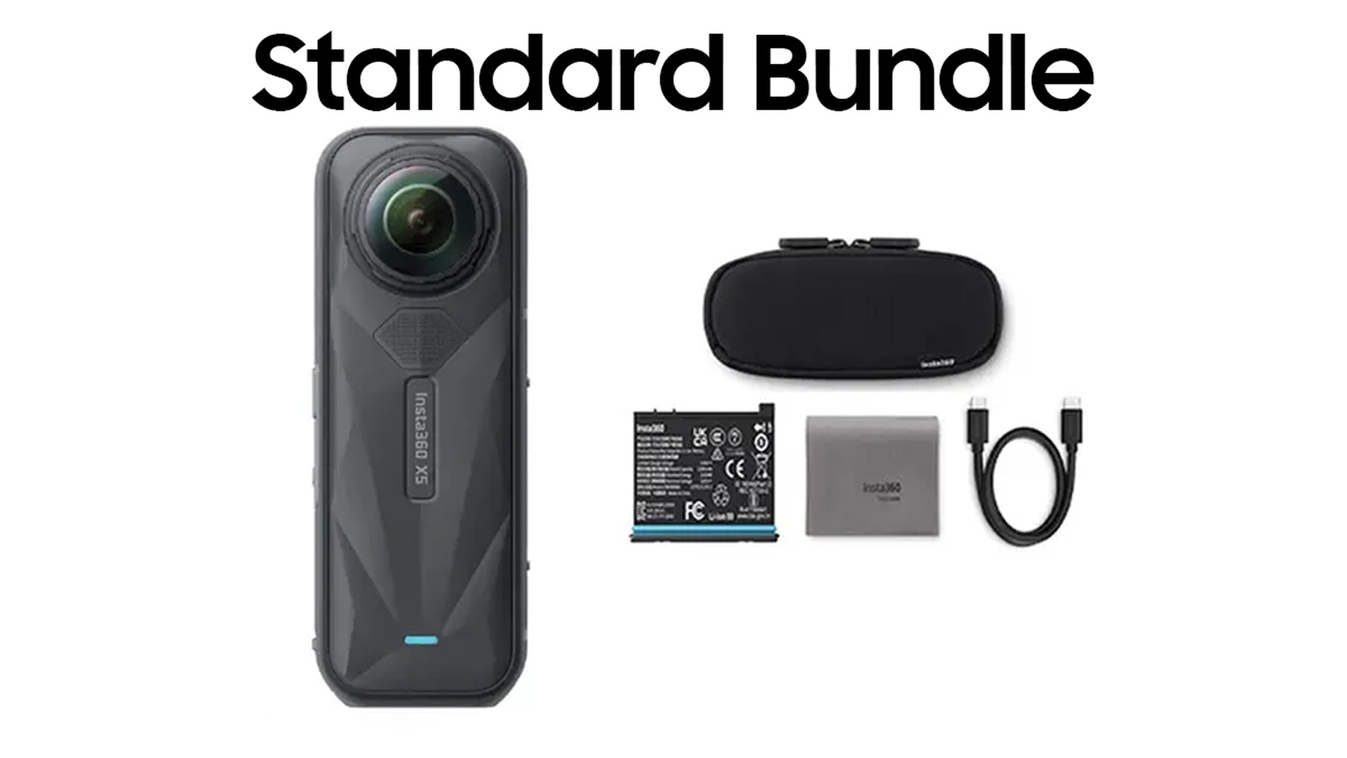 Camera hành trình Insta360 X5 Standard Bundle