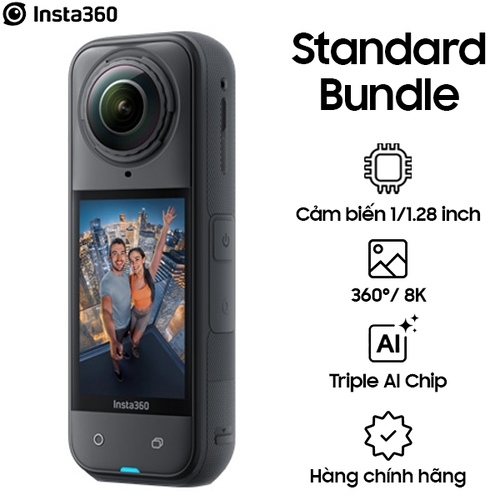 Camera hành trình Insta360 X5 Standard Bundle