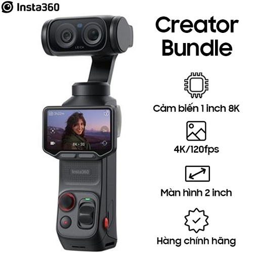 Camera hành trình Insta360 Luna Ultra Creator Bundle Chính hãng