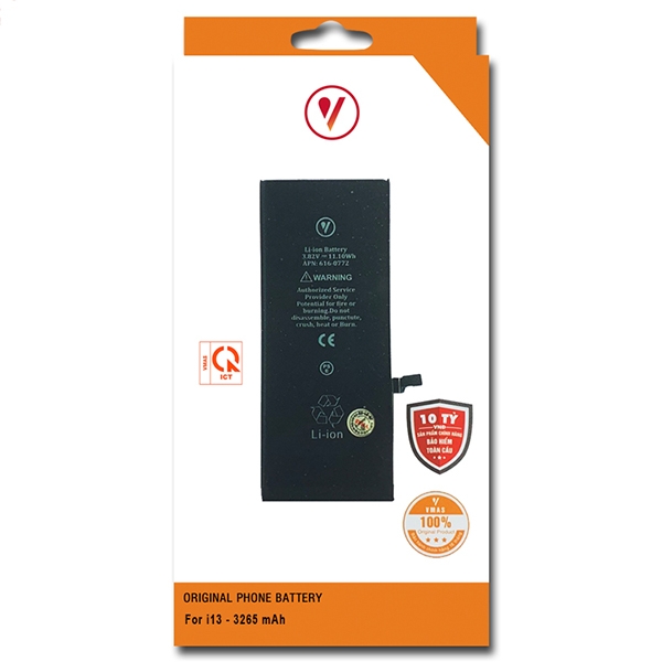 Thay pin iPhone 13 chính hãng Vmas