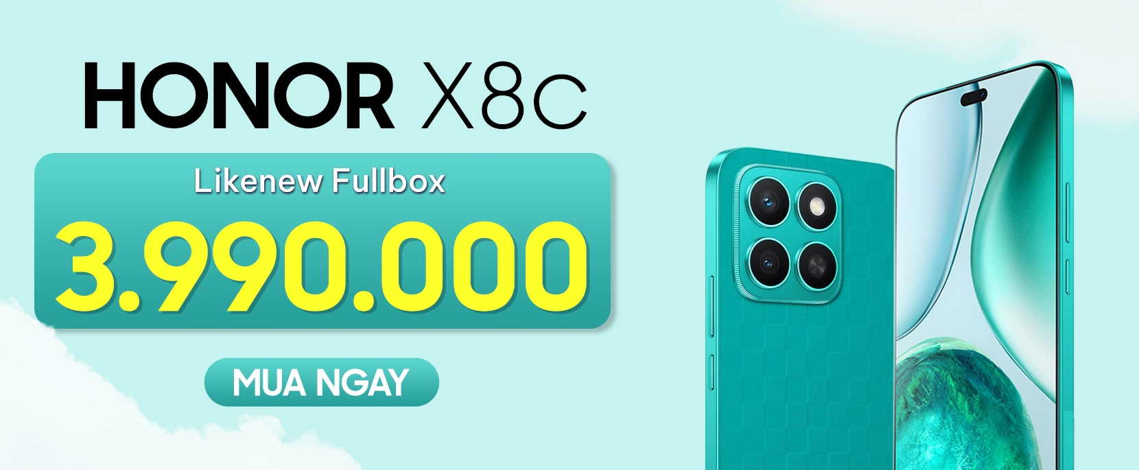 HONOR X8c Chính Hãng - Xả Kho Giá SỐC