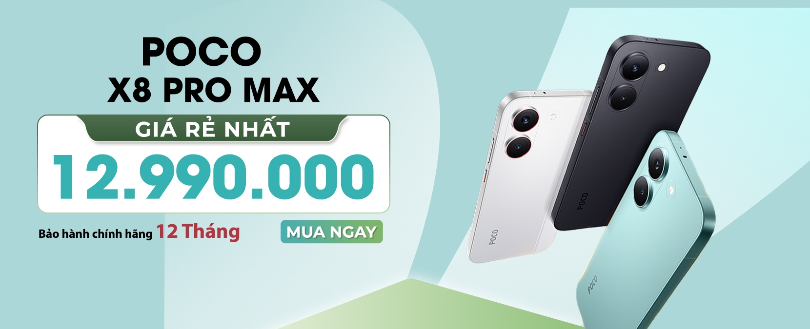 Cấu Hình Siêu Khủng - POCO X8 PRO MAX Chính hãng