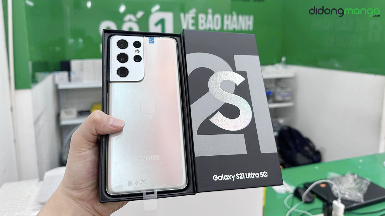 Samsung S21 Ultra Hàn 12G/256G Mới Fullbox - Giá Rẻ Nhất Việt Nam